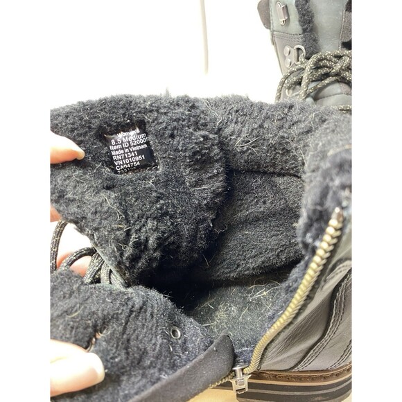 Woman's Boots L.L.Bean Camden Hill Boot Alpine Insulated 8.5 Black - Picture 6 of 8